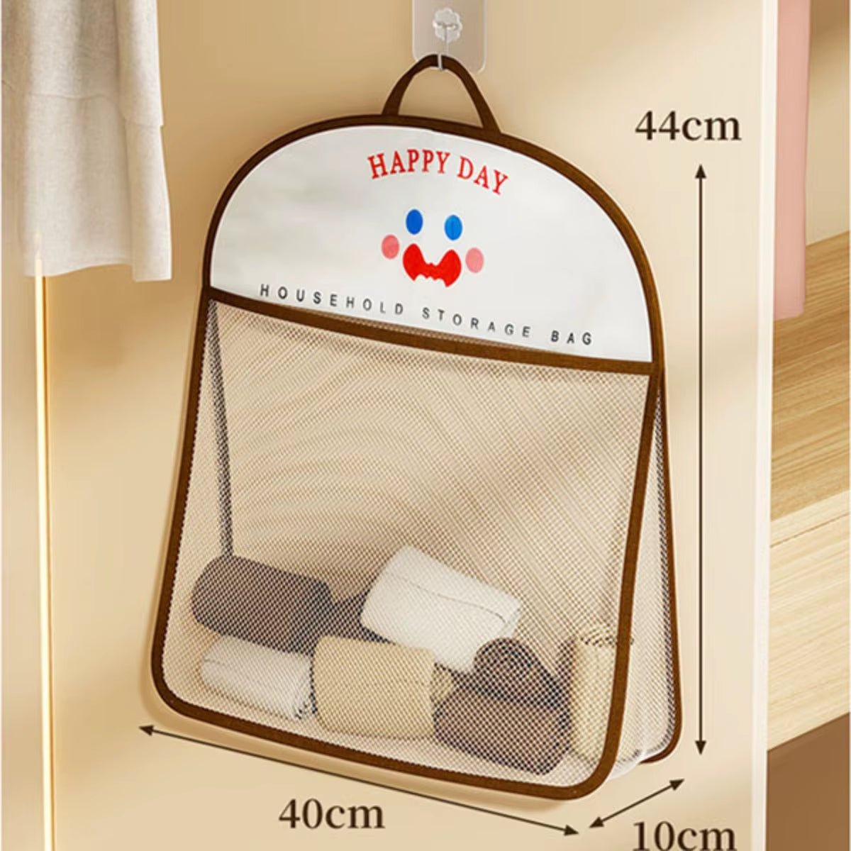 Storage Hanging Bag Breathable Multifunctional Mesh